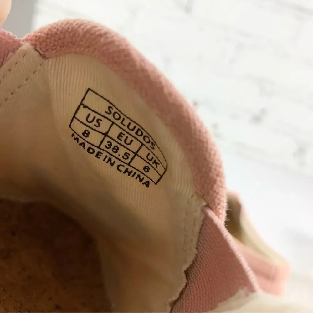 Soludos Llama Dusty Rose Pink Slip On Sneaker Anthropologie 8